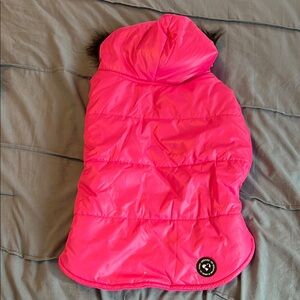 Justice Pet Pink Hooded Jacket, Medium. NWT.